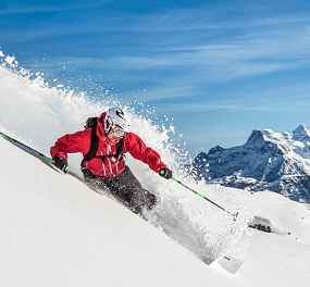ski&euml;n snowboarden kitzbuhel by michael werlberger