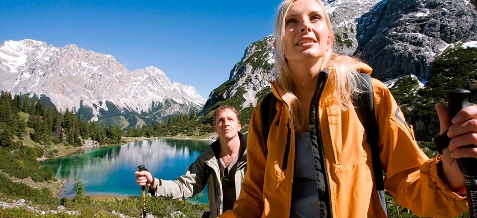 nordic walking wandelen lermoos tvb tiroler zugspitz arena