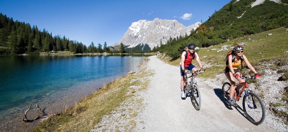 mountainbiken lermoos tvb tiroler zugspitz arena