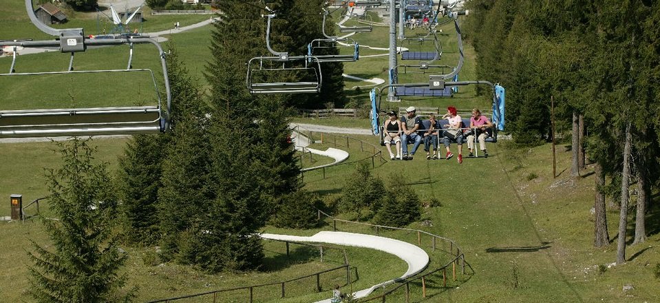 zomerrodelbaan biberwier lermoos tirol werbung