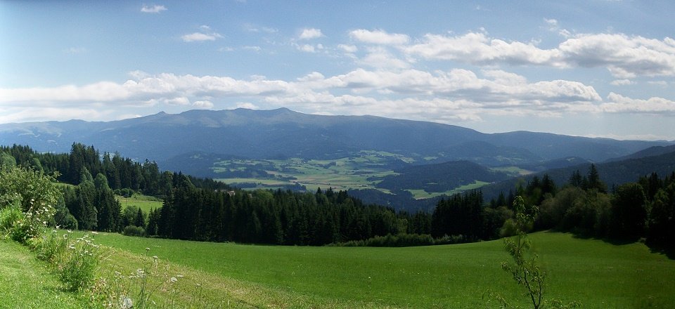 uitzicht zirbitzkogel sankt stefan im lavanttal